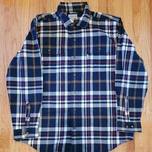 Carhartt flannel long sleeve shirt XL